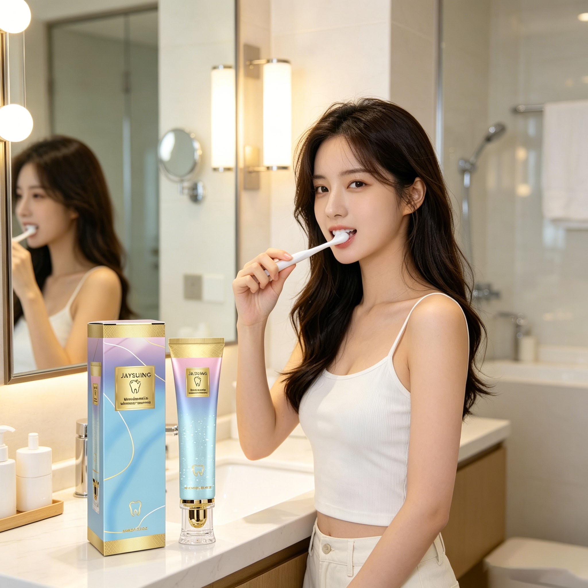  ยาสีฟันไวท์เทนนิ่งไนอาซินาไม - Teeth Whitening Naturally บทวิจารณ์และราคา