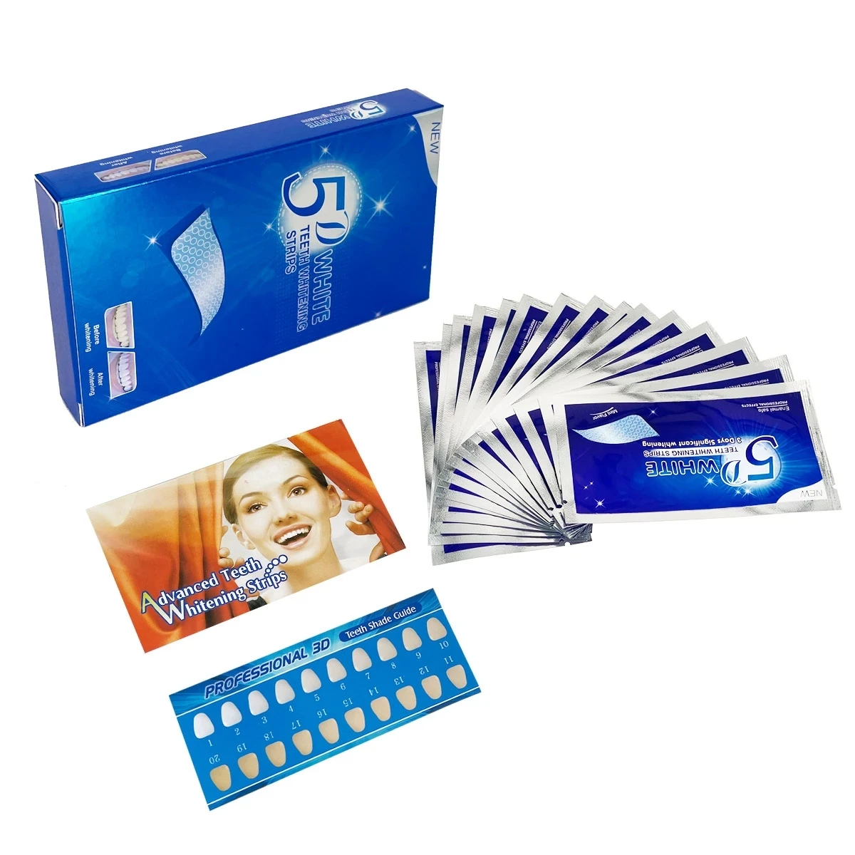 แผ่นฟอกฟันขาว White Tooth สำหร - Teeth Whitening Strips Permanent บทวิจารณ์และราคา