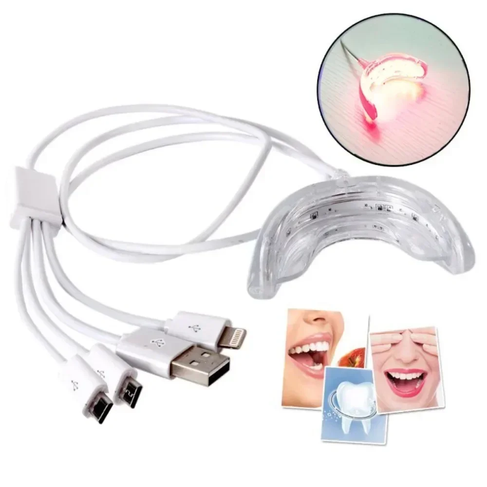 คลินิก Red Laser Oral Therapy  - Teeth Whitening Kit With Light บทวิจารณ์และราคา