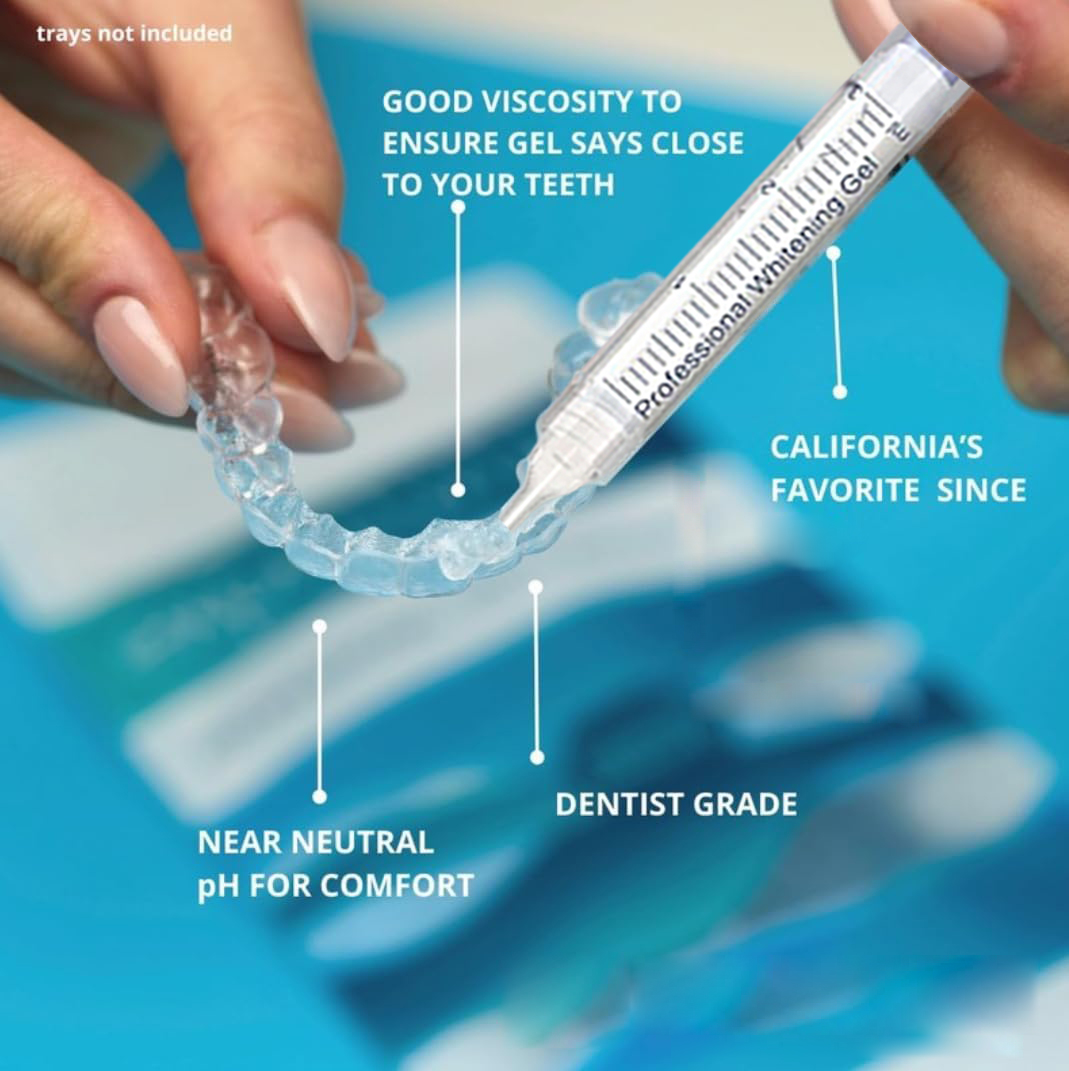 เจลฟอกสีฟันแบบเติม หลอดฉีดยาเจ - Teeth Whitening Led Kit บทวิจารณ์และราคา