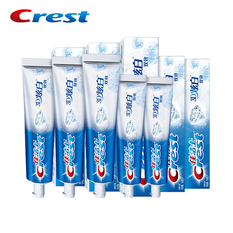 Crest 3D MICA ยาสีฟันฟลูออไรด์ - Teeth Whitening Naturally บทวิจารณ์และราคา