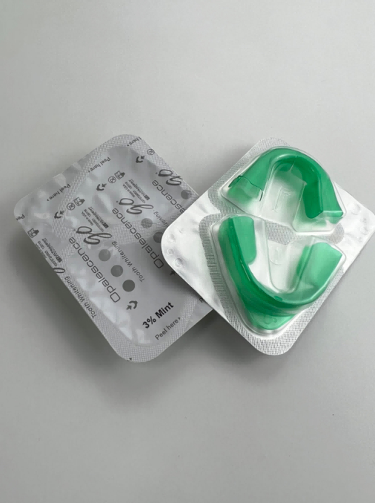 แผ่นฟอกสีฟันอัลตร้าเด็นท์ โอพา - Teeth Whitening Opalescence Go บทวิจารณ์และราคา