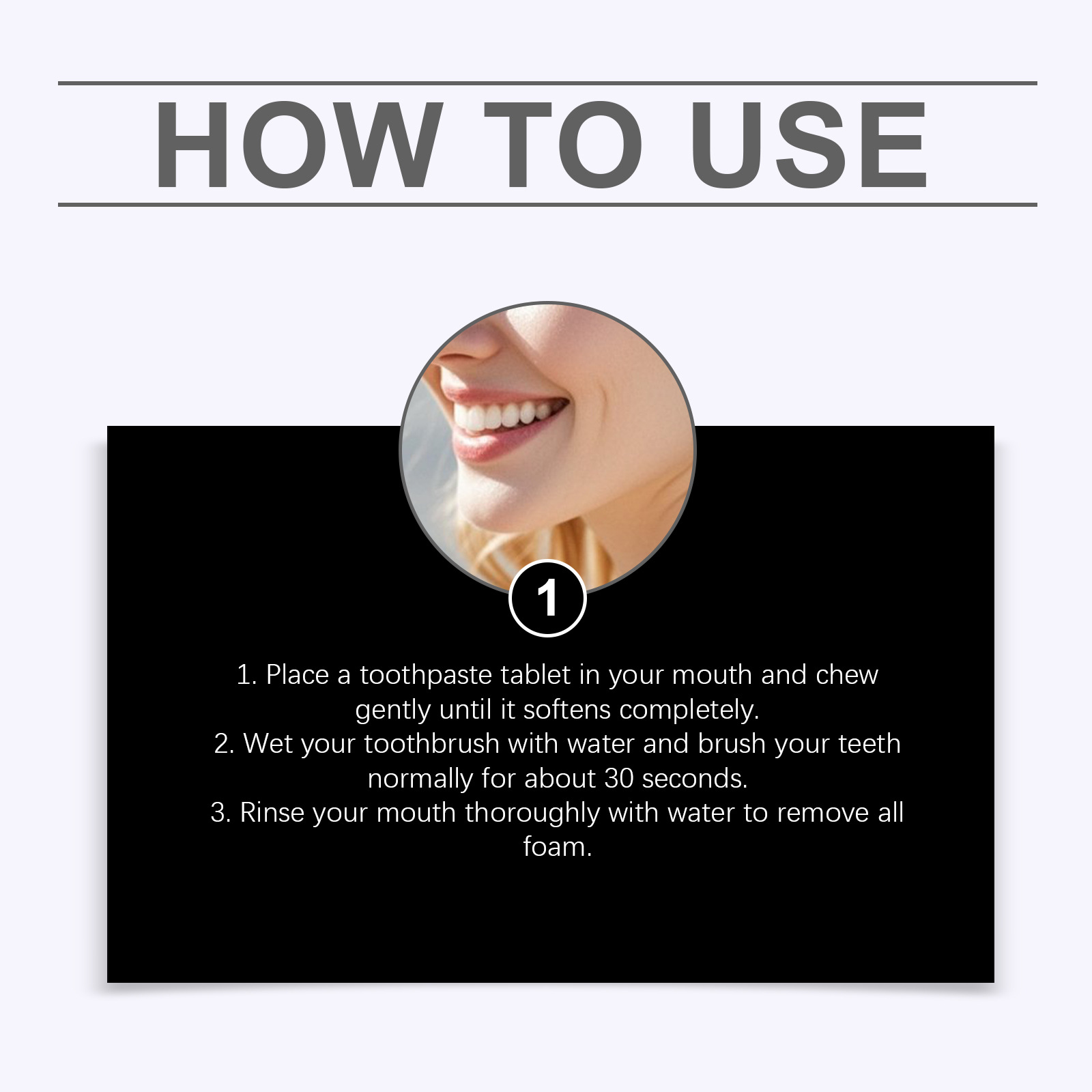 ยาสีฟันเม็ดสีม่วง ไม่ระคายเคือ - Teeth Whitening Naturally บทวิจารณ์และราคา