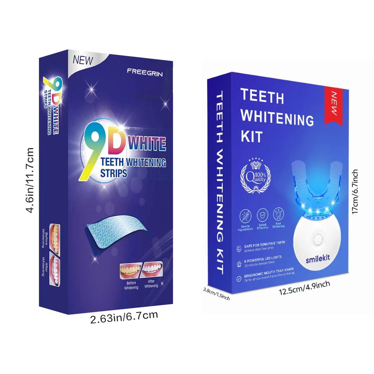 ชุดฟอกสีฟัน - เครื่องฟอกสีฟันไ - Teeth Whitening Kit With Light บทวิจารณ์และราคา