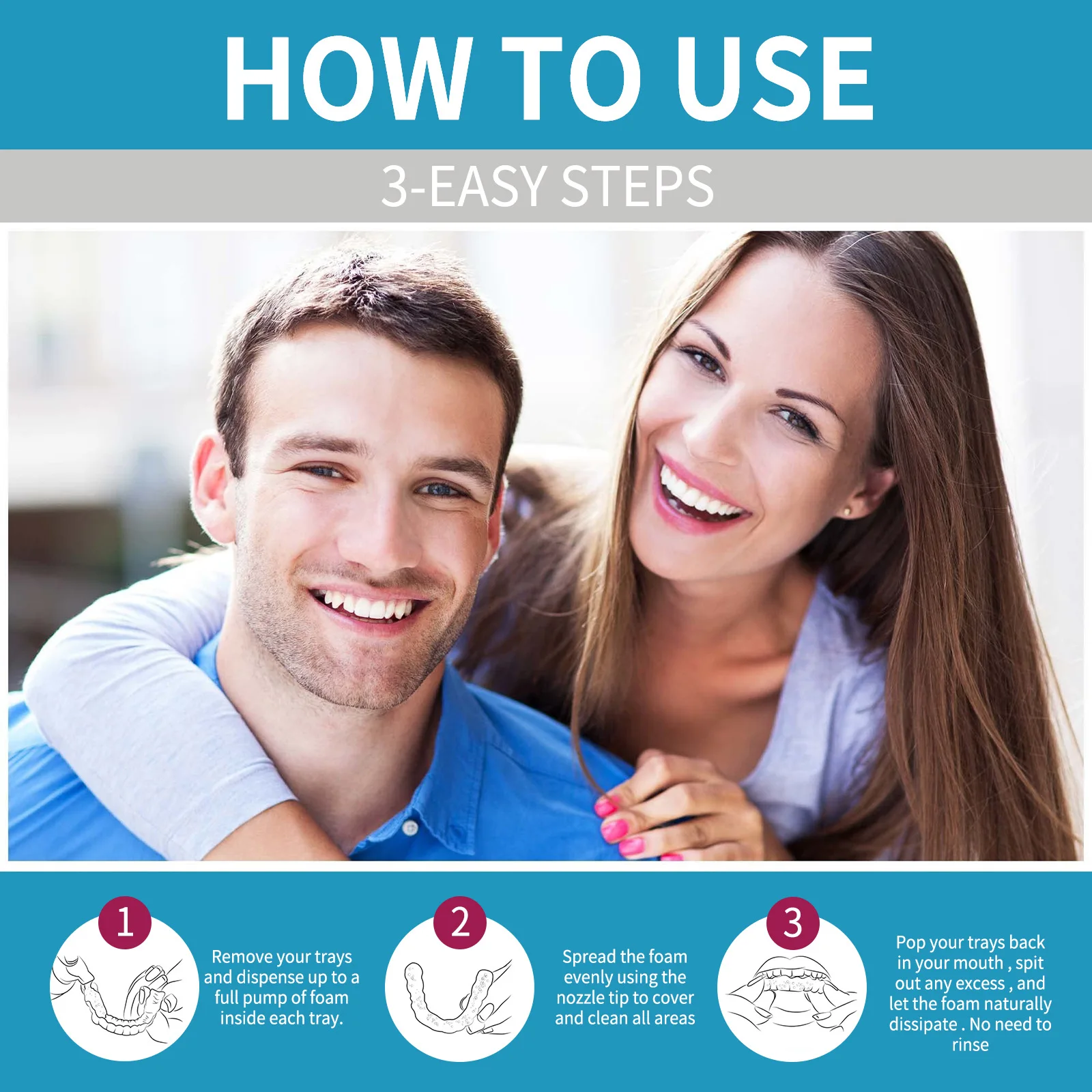 Aligner ฟันปลอมทําความสะอาดโฟม - Teeth Whitening Naturally บทวิจารณ์และราคา