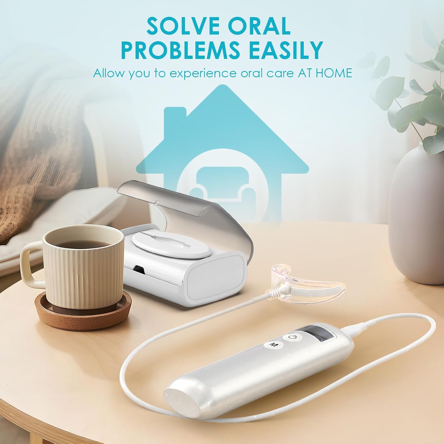 เครื่องเร่งฟอกสีฟัน 16 LED แสง - Teeth Whitening Kit With Light บทวิจารณ์และราคา