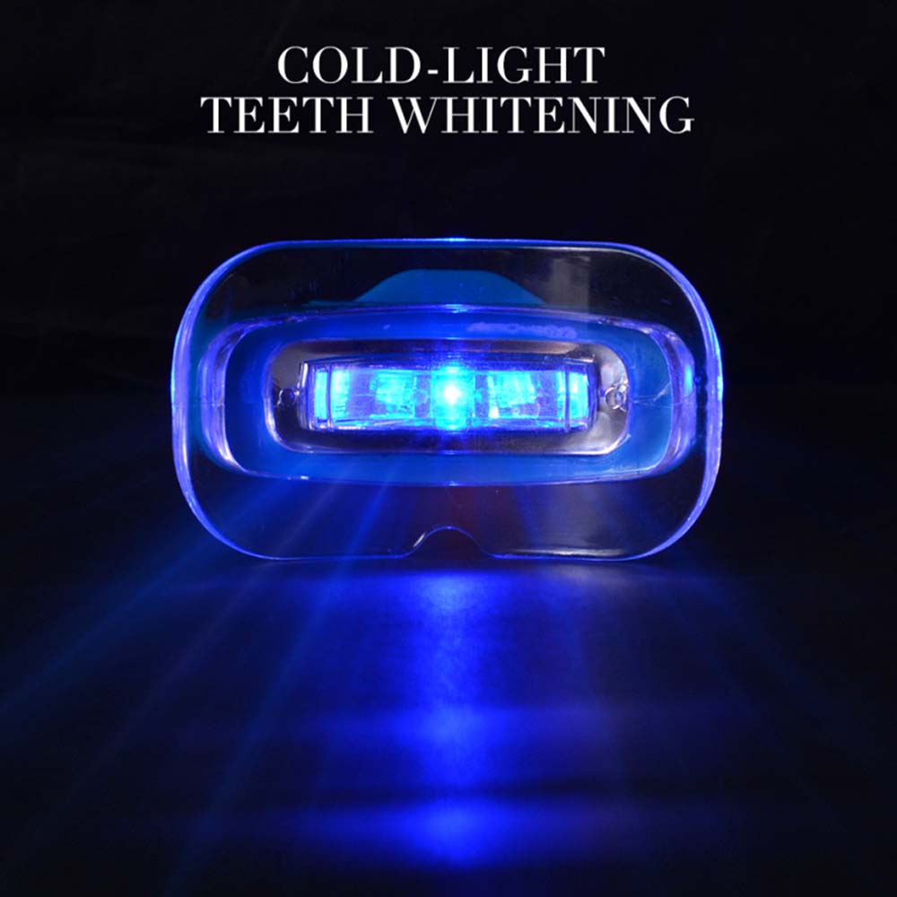 ชุดเจลฟอกสีฟอกสีฟันเปอร์ออกไซด - Teeth Whitening Led Kit บทวิจารณ์และราคา