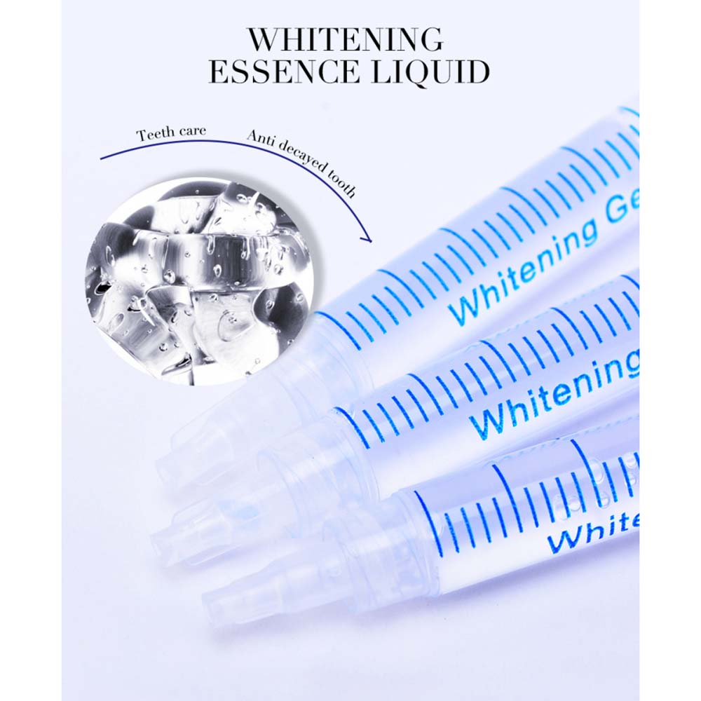 ชุดเจลฟอกสีฟอกสีฟันเปอร์ออกไซด - Teeth Whitening Led Kit บทวิจารณ์และราคา