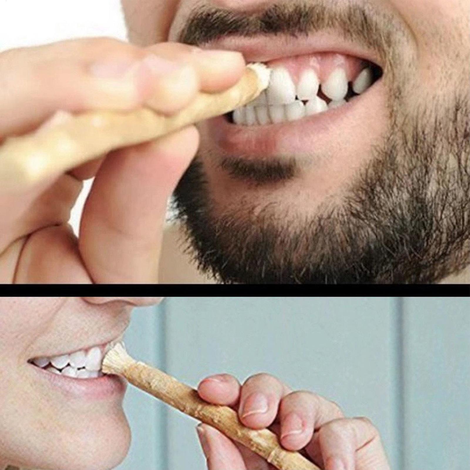แปรงสีฟันธรรมชาติแบบพกพา แปรงส - Teeth Whitening Naturally บทวิจารณ์และราคา
