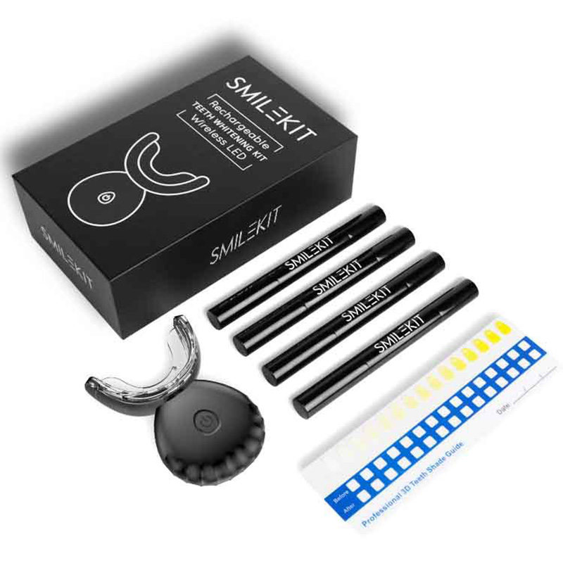 ใหม่ไฟฟ้าฟอกสีฟัน LED บ้านไร้ส - Teeth Whitening Led Kit บทวิจารณ์และราคา