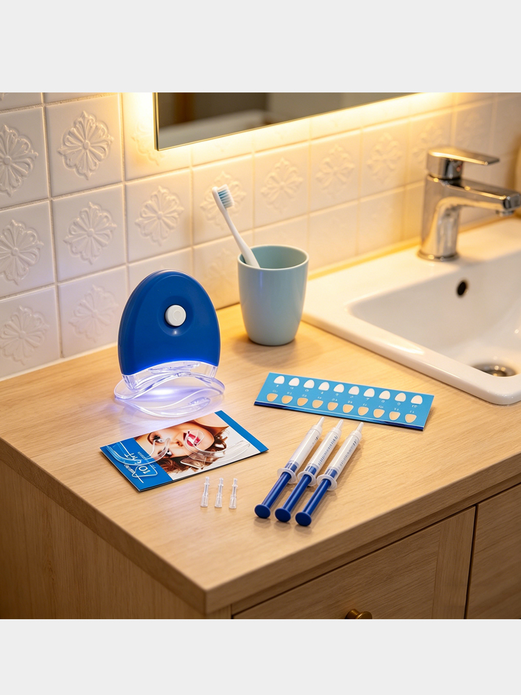 ชุดฟอกฟันขาว Glorysmile - ไฟ L - Teeth Whitening Led Kit บทวิจารณ์และราคา